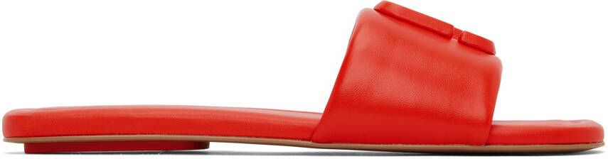 Marc Jacobs Orange 'The J Marc' Sandals - Picture 4