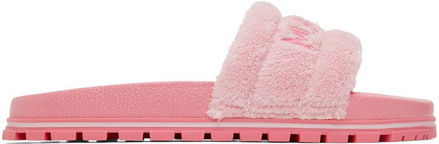 Marc Jacobs White 'The Leather Slide' Sandals - Picture 13