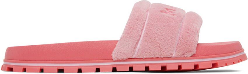 Marc Jacobs White 'The Leather Slide' Sandals - Picture 7