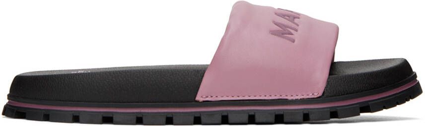 Marc Jacobs Purple 'The Slides' Slides