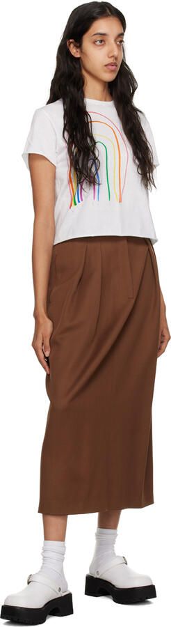 Marge Sherwood White 70's Clogs - Picture 4