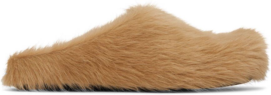 Marni Beige Fussbett Sabot Loafers - Picture 5