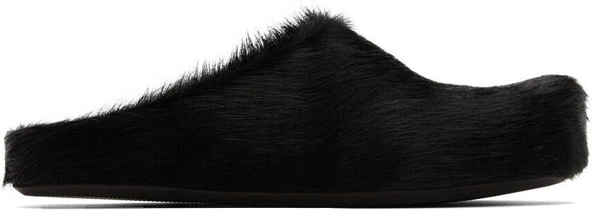 Marni Black Fussbett Sabot Loafers - Picture 4