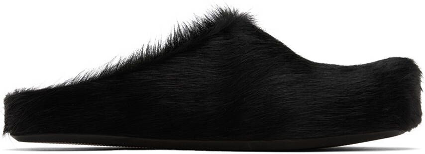 Marni Black Fussbett Sabot Loafers - Picture 2