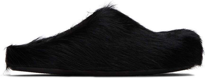 Marni Black Fussbett Sabot Loafers - Picture 2