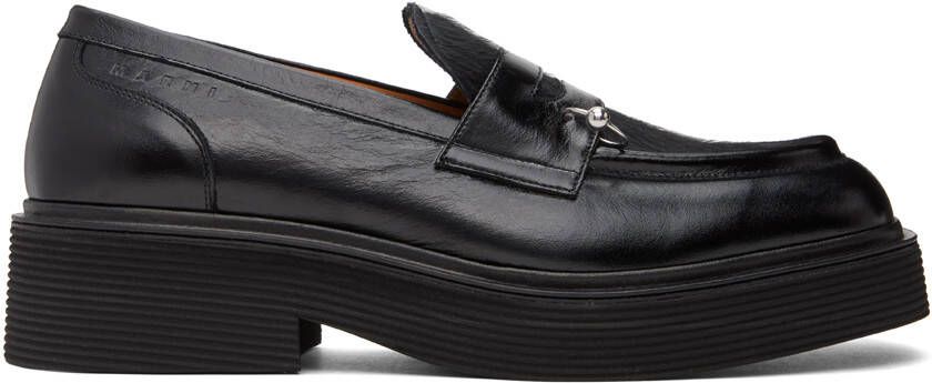 Marni Black O-Ring Loafers - Picture 5