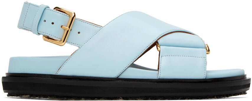 Marni Blue Fussbett Sandals - Picture 5