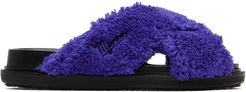 Marni Blue Fussbett Sandals - Picture 5