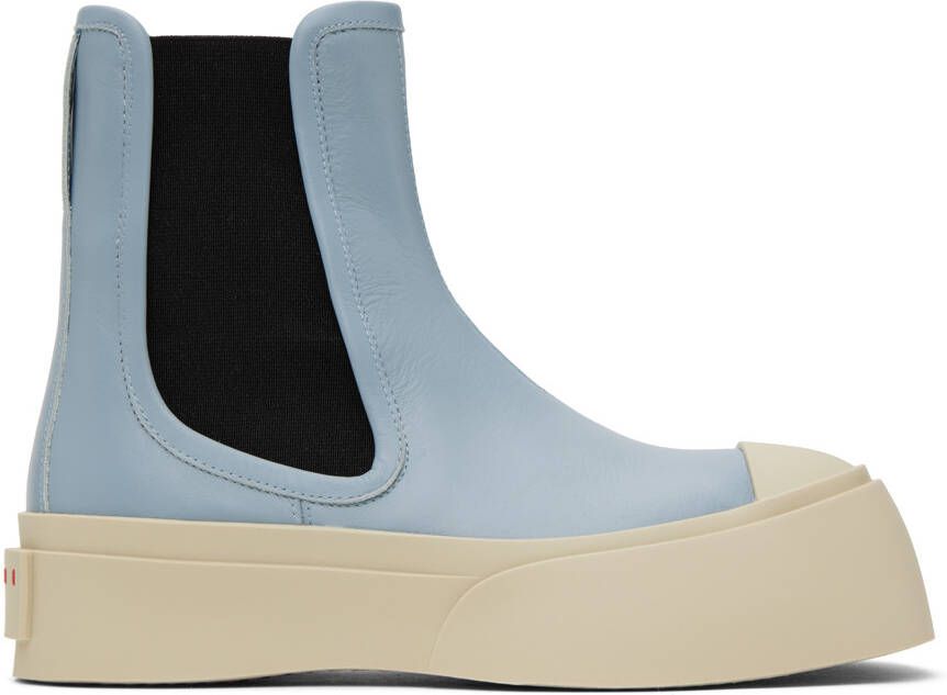 Marni Blue Pablo Boots - Picture 5