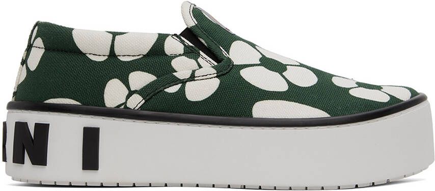 Marni Green Carhartt WIP Edition Sneakers - Picture 4