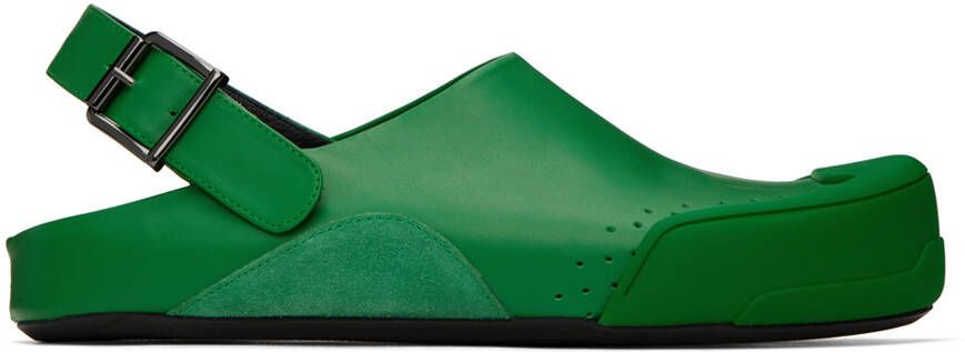 Marni Green Dada Sandals - Picture 5