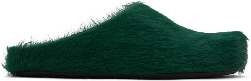 Marni Green Fussbett Sabot Loafers - Picture 5