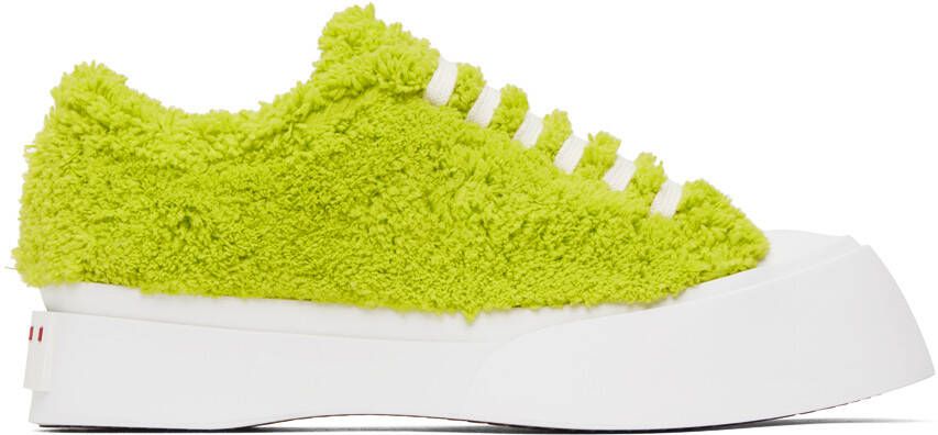 Marni Green Terry Pablo Sneakers - Picture 4