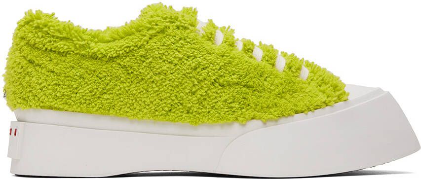 Marni Green Terry Pablo Sneakers - Picture 4