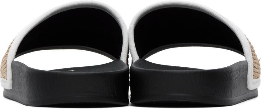 Marni Beige Embroidered Sandals - Picture 2