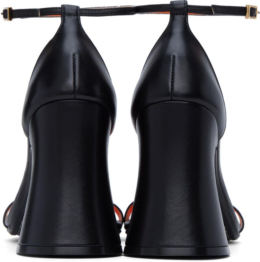 Marni Black Block Heeled Sandals