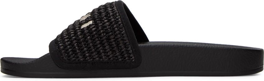 Marni Black Embroidered Sandals - Picture 4