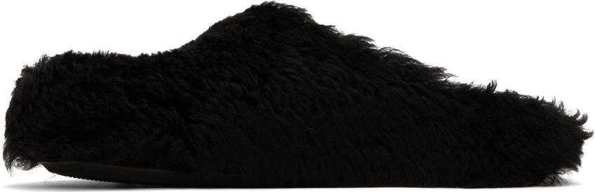 Marni Black Fussbett Sabot Loafers - Picture 4