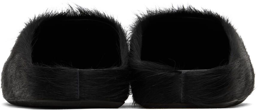 Marni Black Fussbett Sabot Loafers - Picture 4