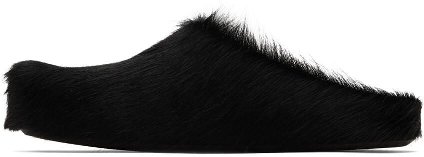 Marni Black Fussbett Sabot Loafers - Picture 3