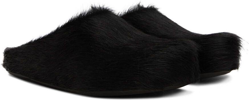 Marni Black Fussbett Sabot Loafers - Picture 2