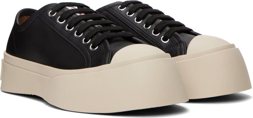 Marni Black & Beige Pablo Sneakers - Picture 2