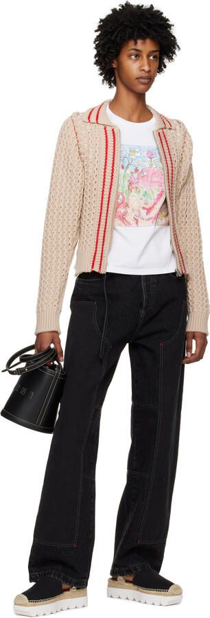 Marni Black Self-Tie Espadrilles - Picture 4