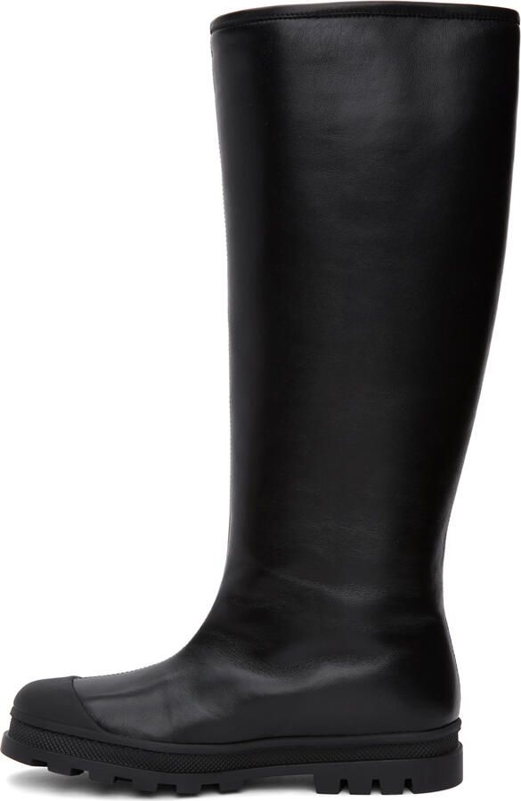 Marni Black Tall Pull-On Boots