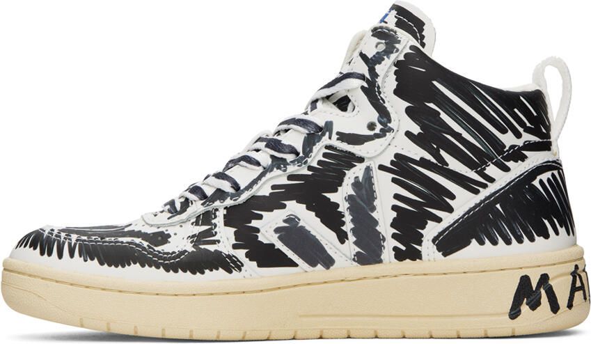 Marni Black Veja Edition V-10 Sneakers - Picture 3