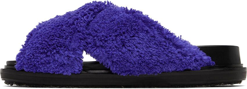 Marni Blue Fussbett Sandals - Picture 3