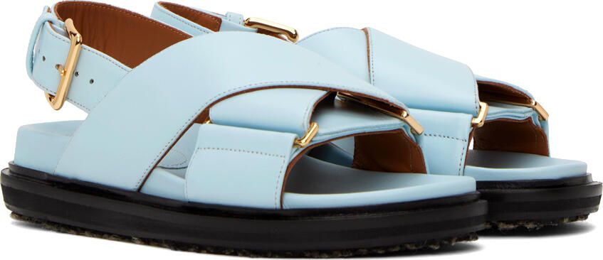 Marni Blue Fussbett Sandals - Picture 2