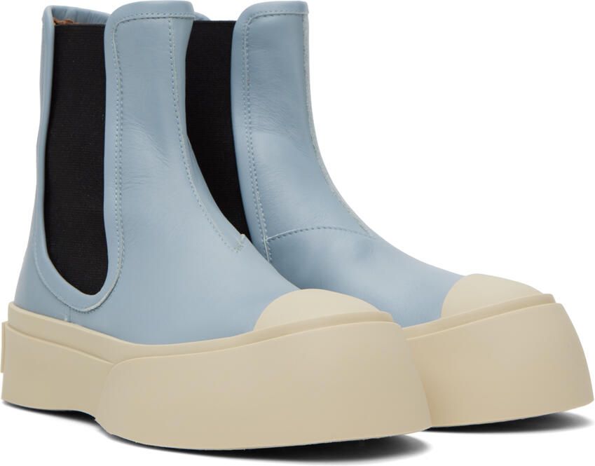 Marni Blue Pablo Boots - Picture 2