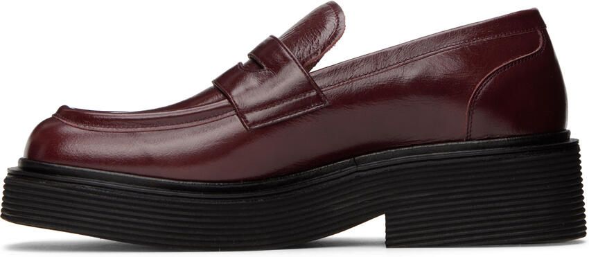 Marni Brown Shiny Loafers - Picture 3
