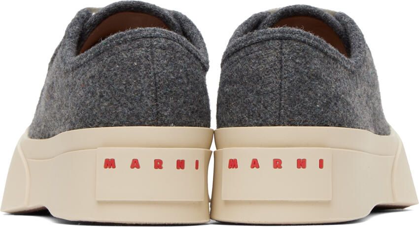 Marni low-top lace-up sneakers Grey