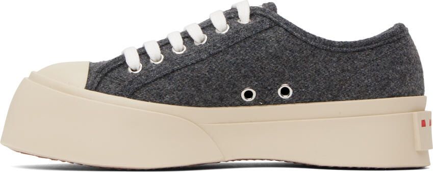 Marni low-top lace-up sneakers Grey - Picture 3