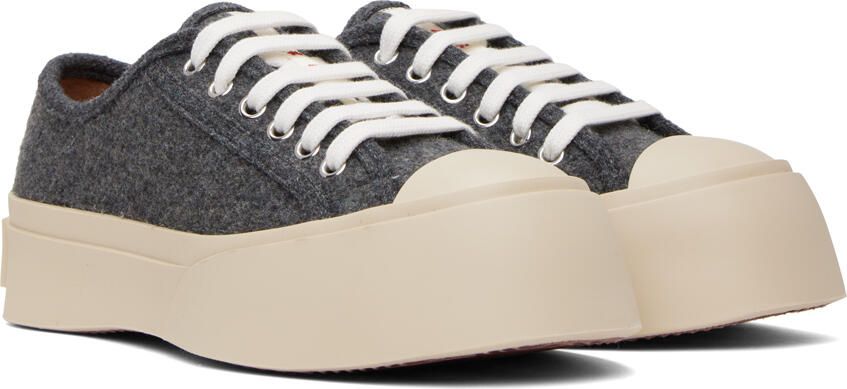 Marni low-top lace-up sneakers Grey - Picture 2