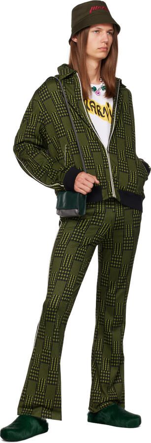 Marni Green Fussbett Sabot Loafers - Picture 3