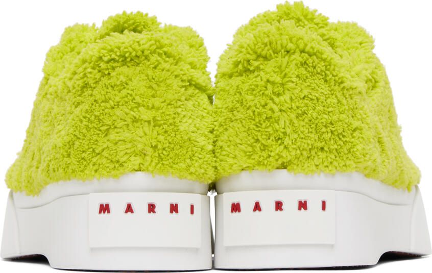 Marni Green Terry Pablo Sneakers