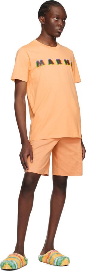 Marni Brown Shearling Fussbett Sabot Slippers - Picture 6