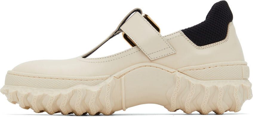 Marni Off-White T-Bar Lace-Ups - Picture 3