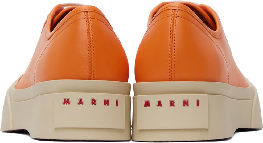 Marni Orange Pablo Sneakers