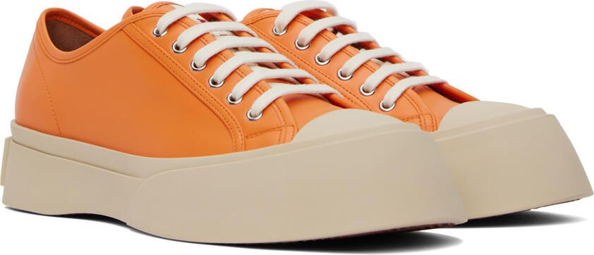 Marni Orange Pablo Sneakers - Picture 2