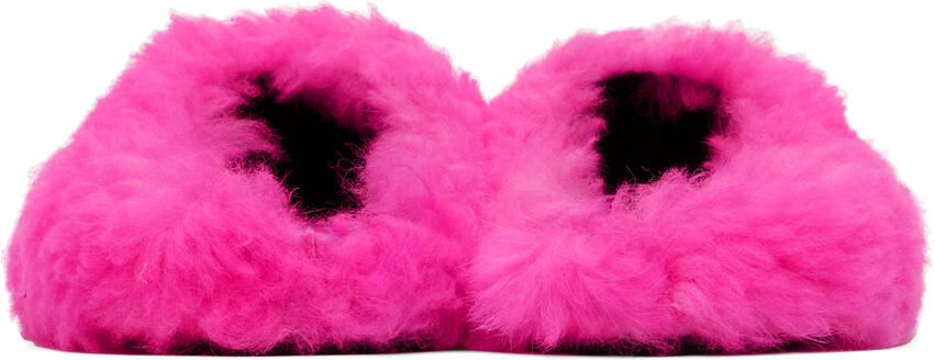 Marni Pink Fussbett Sabot Loafers - Picture 2