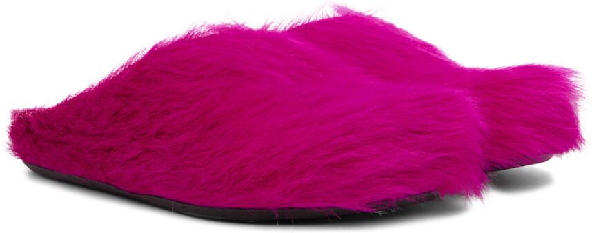 Marni Pink Fussbett Sabot Loafers - Picture 2