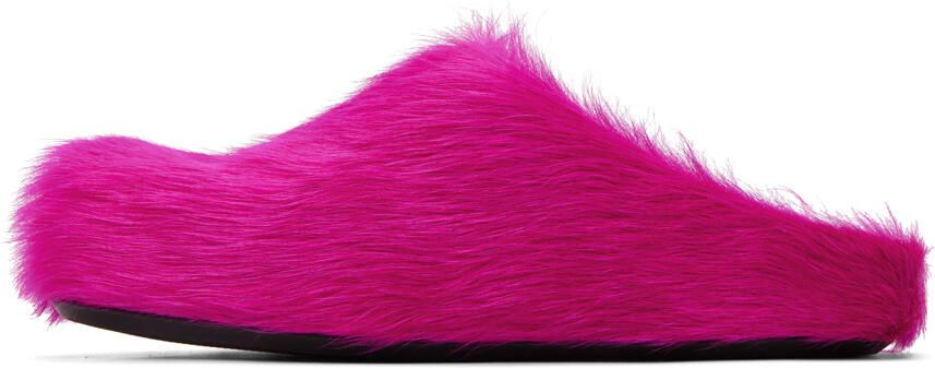 Marni Pink Fussbett Sabot Loafers - Picture 3