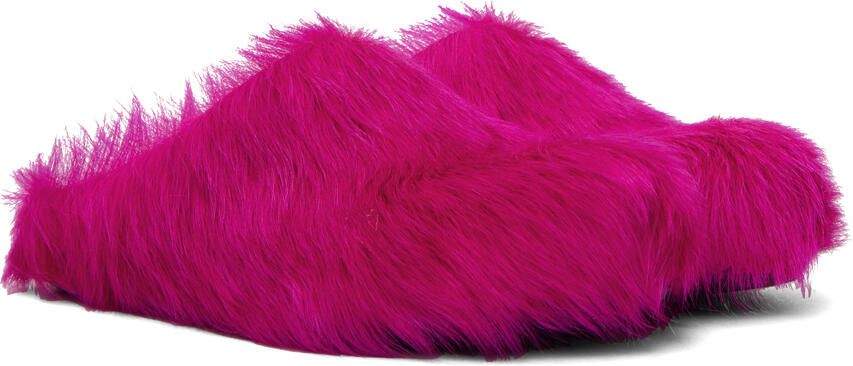 Marni Pink Fussbett Sabot Loafers - Picture 2