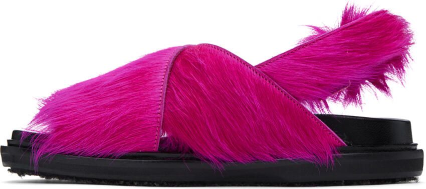 Marni Pink Fussbett Sandals - Picture 3