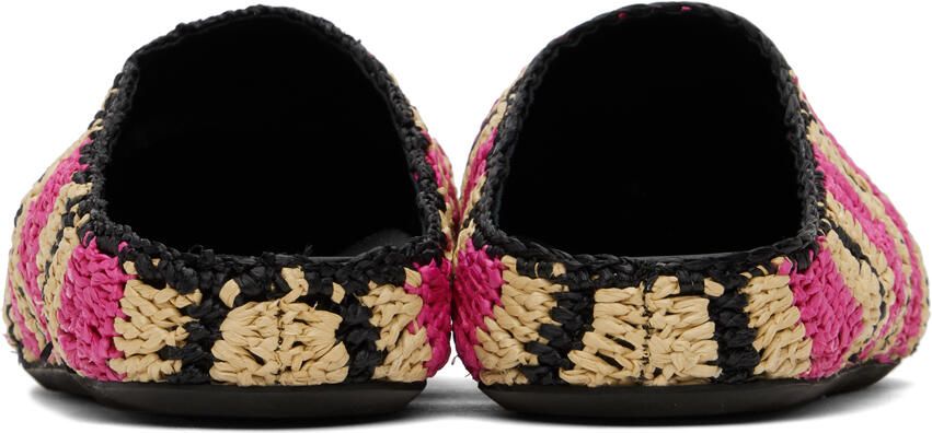 Marni Pink No Vacancy Inn Edition Fussbett Loafers