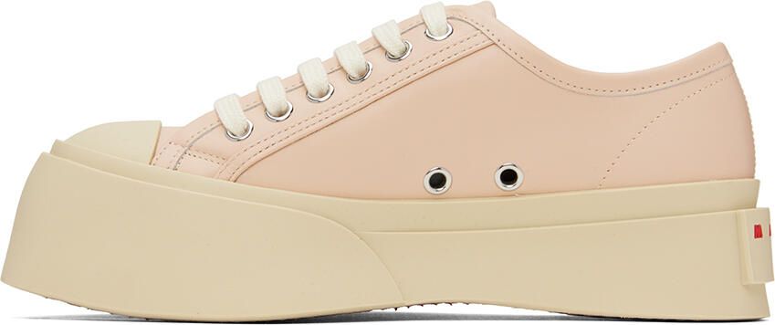 Marni Pablo leather flatform sneakers Pink - Picture 3