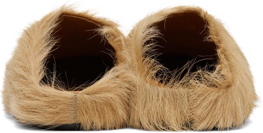 Marni Tan Fussbett Sabot Slides